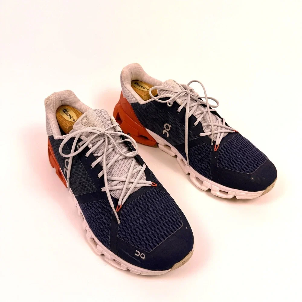 On Running Cloudflyer Shoes Mens 11.5 Midnight Rust Athletic Training Shoes